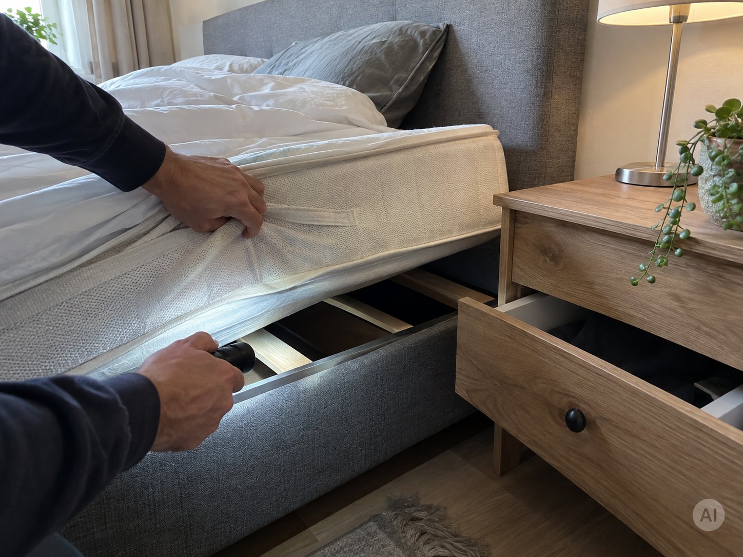 Bedwantsen in bed: waar moet je precies zoeken? – realistische praktijksituatie 2